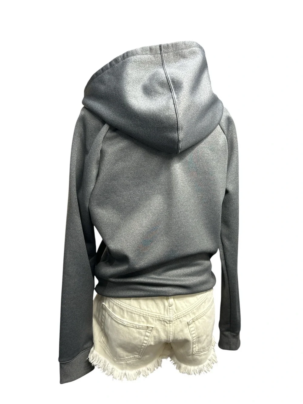 Under Armour Storm Fleece Full Zip Hoodie Heather Gray Medium M - Picture 3 of 8